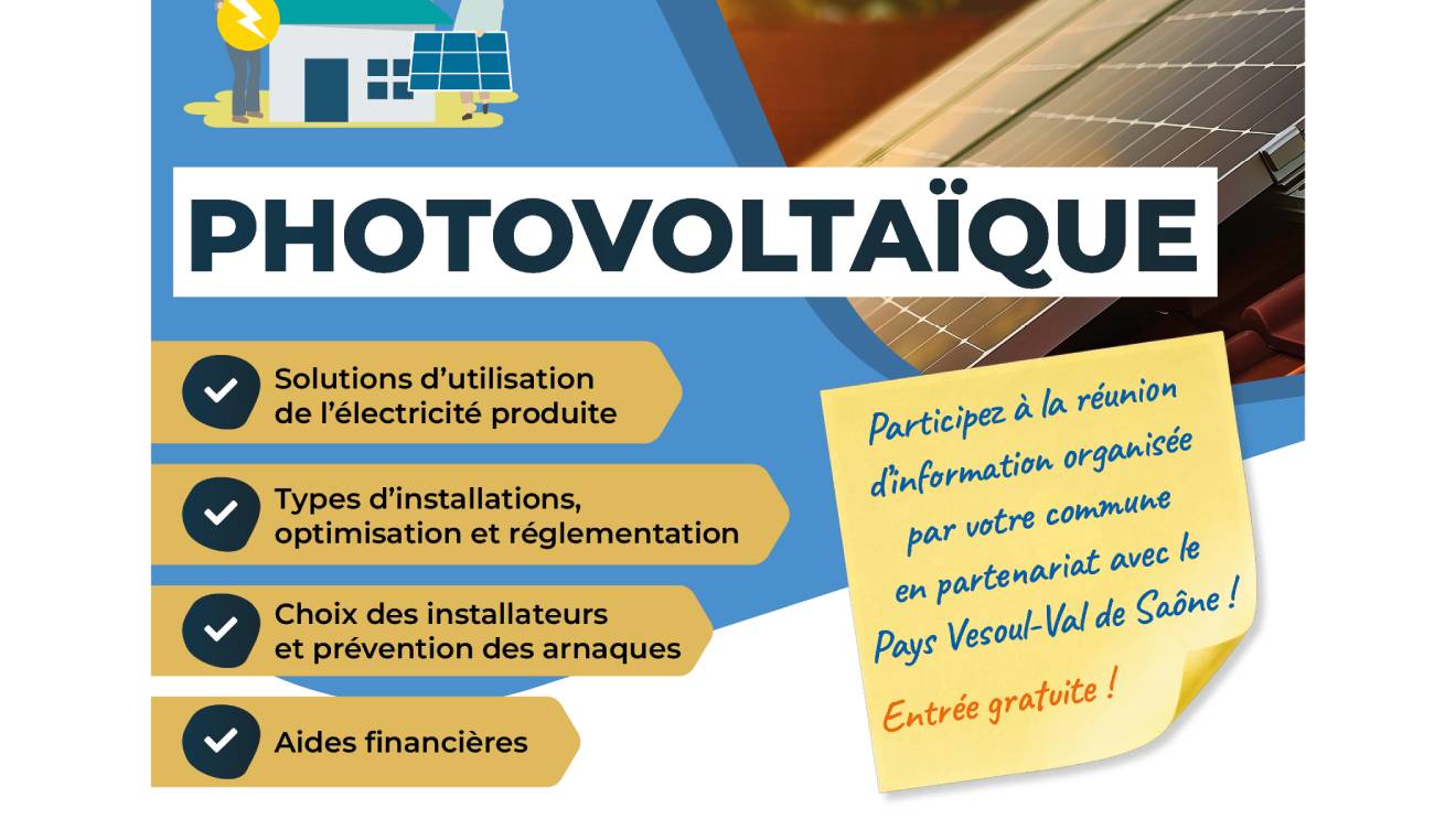 Le photovoltaïque pour les particuliers